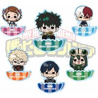 Anime My Hero Academia Shaking Acrylic Stand keychain,Izuku Midoriya Cute Cartoon Characters Desktop Ornament,Gift for Fans 13cm