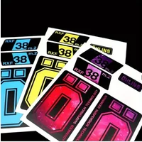 AliExpress NONE 1SET Custom RXF 38 m.2 & OHLINS Car Motorcycle Stickers, Colorful Decals for Car Bike Suspension Customization