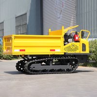 Raupentransporter, maßgeschneiderter Mini-Dieselrad-Schienenträger, 1,5 Tonnen Kipper, Mini-Fracht, Verkauf in Indonesien
