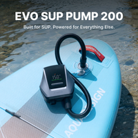 FLEXTAIL EVO SUP PUMP 200 - 45PSI Cordless Rechargeable Air Pump,15600mAh High-performance Cell Ideal for SUP & Pickup & Cars