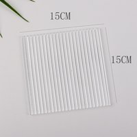 Water Ripples Acrylic Cube Sheet Striped Ice Flowers Photography Texture Board Transparent Photography Background Decoration
