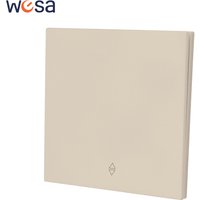 Skin Sensation Button Light Switch On/Off EU Standard AC Flame Retardant Classic Wall Rocker Switch 1 Gang 2 Way Switch Standard