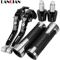 For YAMAHA VMAX 1200 1985-2008 V-MAX V MAX 1200 Motorcycle Accessories Handgrips Brake Clutch Levers Handlebar Grips Handle Ends