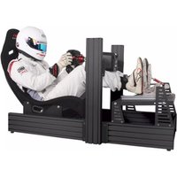 Aluminum Game Simulator Formula 1 Simulation Seat Direct Drive Sim Racing Cockpit Flight Rig for Tummaster Speed Magic DD1