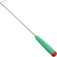 Pit Hook Fire Poker Outdoor Steel Fireplace Tool For Bbq Camping Grilling Wood Stove Fire Pit Tools Long Handle