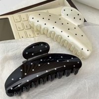 New Polka Dot Hair Grip Clips Exquisite Daily Styling Firm Hold for Various Hairstyles All Seasons Playful Hair Accessory