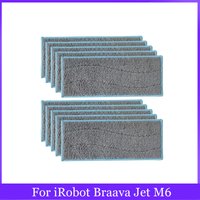 For iRobot Braava Jet M6 Robot Vacuum Cleaner Mop Cloths Rags Pads Replacement Accessories Washable Wet Mopping Pads Parts