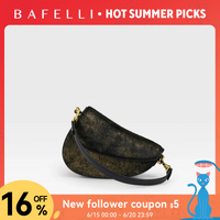 BAFELLI 2025 WOMEN'S NEW HANDBAG SADDLE ORIGINAL LUXURY DESIGNER BRAND EVENING BAGS SHOULDER FASHION FEMALE PURSE CROSSBODY