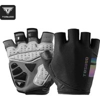 AliExpress TOSUOD Half Finger Cycling Gloves Anti-slip Shock-absorbing Wear-resisting Breathable Cycling Professional Fitness Sports Gloves
