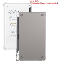 For Remarkable Paper Pro Move 7.3 inch 2025 Protective case Airbag Soft Silicone Clear Tablet Case With Pen Slot Funda TPU shell