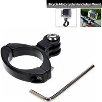 For GoPro Bike Handlebar Mount Aluminum Clamp For GoPro Hero 13 12 11 10 9 DJI Action 3 Insta360 X4 X3 Action Camera Accessories