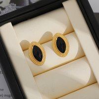 Geometric Crystal Women's Earrings - Waterproof - Low Allergy 18k Gold Plated Stainless Steel - Elegant Geometric Women's Earrin