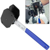 Professional Brake Caliper Holding Tool - Brake Piston Spreader with 360-Degree Ratchet Swing Wrench for Automotive Single