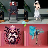 Anime Cartoons Acrylic Standees for Jjk Satoru Gojo Yuji Itadori Kento Nanami Acrylic Standing Plates Desktop Decoration Gifts