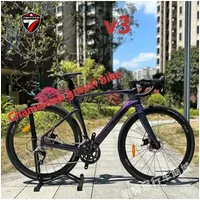 AliExpress TWITTER GRAVEL bike V3 105/R7120-24S Off-road grade T900 carbon fiber road bikes 700*40C wheels hydraulic disc brakes велосипеды
