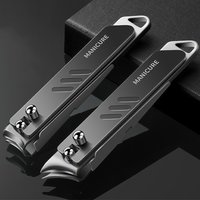 1PCS Stainless Steel Nail Clippers Cutter Trimmer Manicure Scissors Thick Hard Toenail Fingernail Pedicure Tools