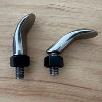 2pcs PDR Hook Tips Glue Tabs For Car Dent Puller Car Hail Dent Repair Tools Car Accessory