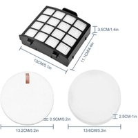 3PCS 6PCS Vacuum Filter Replacement for Shark AZ2002 AZ2000 Designed for Effective Filtration and Cleaner Indoor Air