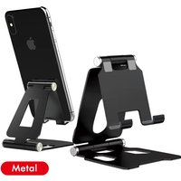 Support de téléphone pour iPhone 13 14 Pro Xiaomi mi 9 support de téléphone en métal support de téléphone portable pliable bureau pour iPhone 12 11 XS