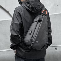 Sac à bandoulière antivol pour hommes et femmes, petit sac à dos à une épaule, sac de poitrine, sac à dos à bandoulière pour randonnée, vélo, voyage