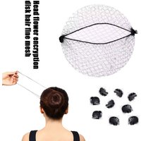 100Pcs/lot Invisible Dancing Hairnet for Bun Nylon Hairnet Hair Nets for Wigs Weave Disposable Women Hair Styling Tool