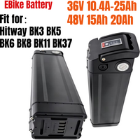 36V 48V 15Ah 20Ah Lithium Ion Battery for COLORWAY BK6 Hitway BK3 BK5 BK6 BK8 BK11 BK37 Battery replacement