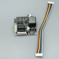 Smart POE IEEE802.3af/at Module board for Security CCTV Network IP Camera H.265 8Pin Power Over Ethernet 12V output