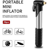 AliExpress NONE Bicycle Pump Portable Mini Pump Mountain Bike Schrader Presta Valve Air Pump for Basketball Football Inflatable Equipment