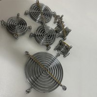 2pcs/pack Metal Fan Grill - Steel Mesh Guard Protective Cover Net for Cooling Fans (120mm/90mm/80mm/7cm/60mm/5cm/4cm)