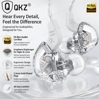3.5MM Headset Music Earbuds In Ear With Mic Original QKZ AK6 Copper Driver Earphones HiFi Subwoofer Headset Monitor Headphones