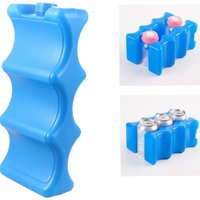 Blue Insulated Bag Ice Pack for Coolers Breastmilk Bottle Storage Insulated Contoured Freezer Pack Reusable Cool Pack