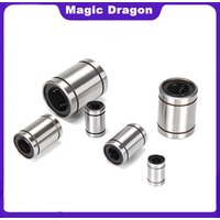 4/10pc LM3UU LM4UU LM5UU LM6UU LM8UU LM10UU LM5L LM6LUU LM8LUU Long Type 3-16MM Linear Ball Bearing CNC Parts For CNC 3D Printer
