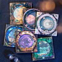30 pcs Vintage style Material paper Starry Theme Scrapbooking material paper Planner handmade Diary Album DIY Craft Supplies