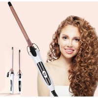 European Standard Ultra-Fine Wool Curling Iron - Curling Styling Tool for Dry and Wet Hair, Portable