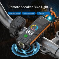OFFBONDAGE Smart Sensing Bike Front Light MTB Road Bicycle Headlight Flashlight Cycling Lamp Type-c Charge Bike Accessories
