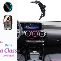 For Mercedes Benz A-Class W177 2019-2023 2024 2025 Car Phone Holder Wireless Charger Magsafe Holder Auto Clamping Strong Magnet
