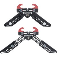1pc Archery Compound Bow Stand Hunting Bow Holder Rack Adjustable Length for Bow and Arrow Shooting Accessories