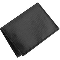 New Black Slim Belt Wallet Zero Bulk Anti Theft Belt Clip Mini Belt Wallet Hook and Loop Closure Hidden Compartment Belt Wallet