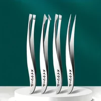 Precision Stainless Steel Tweezers for Eyebrow Hair Facial Hair Removal Splinter Blackhead Slant Ti