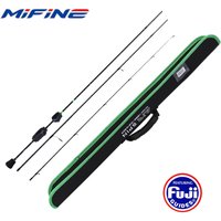Mifine AIR SPIN Ultralight Travel Spinning Casting Rod 0.2-0.8g 30T Fuji/Sea Guide Rings Solid Tips For Trout Perch XUL Fishing