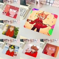 Anime Eddsworld Tord Mousepad Small LockEdge Mouse Pad For Gamers Computer Desk Pad Rectangular Anti-slip Rubber