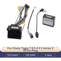 CANBus-Kabeladapter für Chery Tiggo 7 8 5 4 3 2 Arrizo 5, 16-Pin-Stecker auf Quad Lock Android-Kabel für Autos