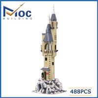 MOC Building Blocks Classic Movie Series Castle Model Magic Owlery Tower Creative Toys DIY Assemble Bricks Display Creative Gift