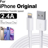 Original UsB Cable For Apple iPhone 14 13 12 11 Pro Max 7 8 Plus XS XR FastCharging UsB cTO ios Cable Charger Accessories