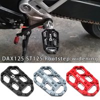 Motorcycle Accessories for Honda MSX125 GROM125 ST125 DAX125 MSX GROM DAX ST 125 Front Footpegs Foot Pegs Enlarged Footboard