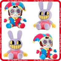 New Hot Sell The Amazing Digital Circus Plush Clown Pomni Jax Joker Cartoon Soft Stuffed Sofa Decor Christmas Toy Gift