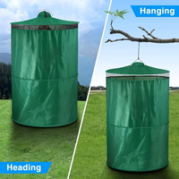 Portable Outdoor Toilet Tent Privacy Shelter Pop Up Changing Room Shower Enclosure for Camping Beach Fishing Head Mounted Design