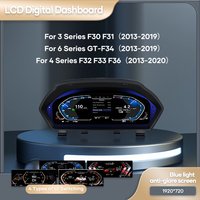 12,3 "1920*720 Auto Lcd Dashboard Panel Für BMW 3 4 Serie F30 F31 GT-F34 F32 F33 F36 418D instrumentenpanel Virtuele Cockpit