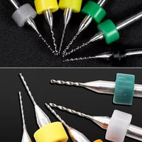 1pcs PCB Drill Tool Kit 0.1mm-2.0mm Tungsten Carbide Metal Milling Cutter Cnc Tools for Circuit Board Beeswax Engraving