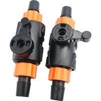 1pcs12/16mm Aquarium Water Inlet Regulator Flow Tube Pipe Divider Adjustable Water Pump Filter Volume Control Valve Quick Switch